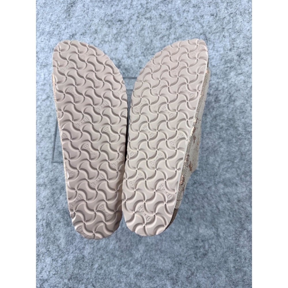 Birkenstock Arizona Double Strap Sandals Women's 10 Metallic Copper Splatter - Picture 14 of 14